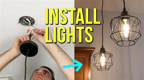 how to install ceiling light without electrical box|overhead light fixtures without wiring.